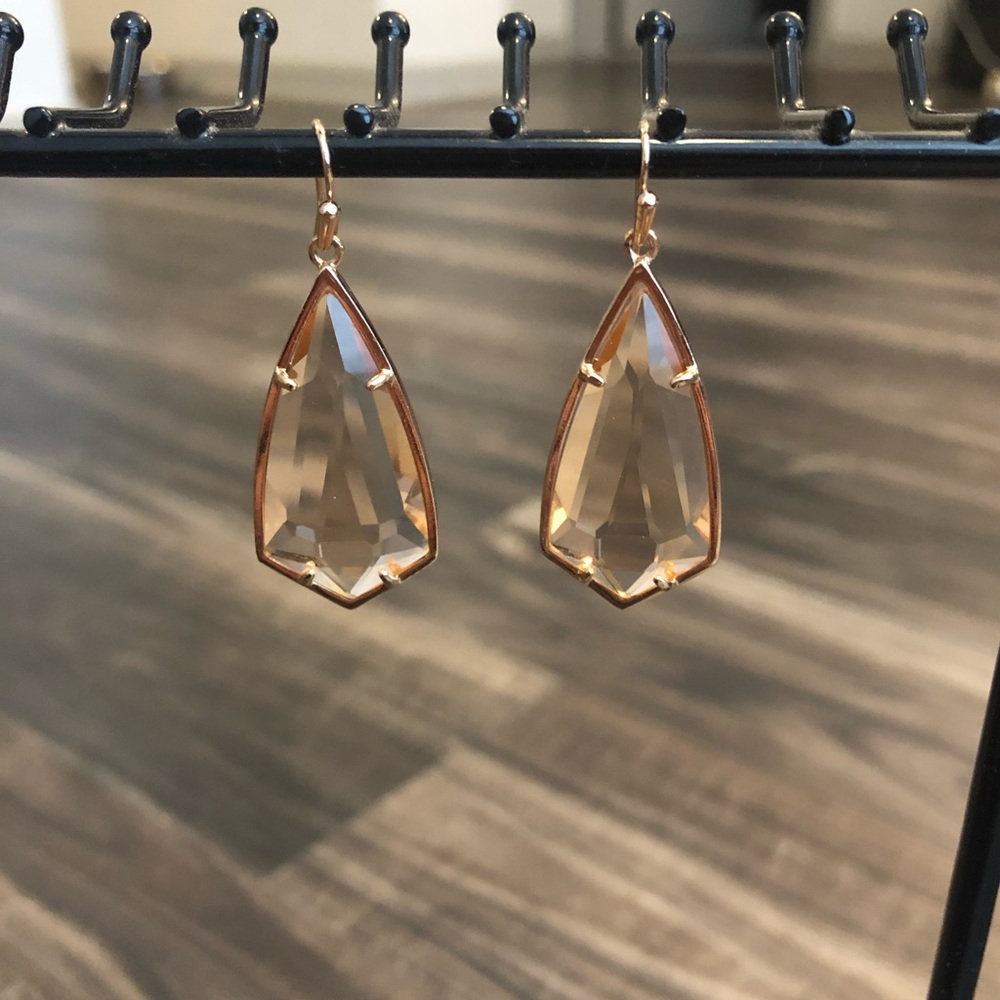 Kendra Scott Rose Gold Carla earrings